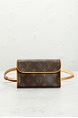 view 2 of 8 Louis Vuitton Monogram Florentine Pochette Belt Bag in Brown