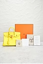 view 10 of 10 BOLSO HERMES in Jaune Citron