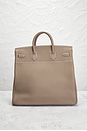 view 3 of 10 Hermes Togo Haut A Courroies Birkin 40 Handbag in Etoupe