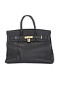 view 1 of 10 Hermes Togo Birkin 35 Handbag in Noir