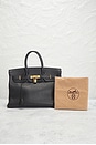 view 10 of 10 Hermes Togo Birkin 35 Handbag in Noir
