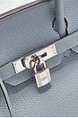 view 5 of 10 SAC À MAIN HERMES in Blue Lin