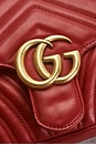view 5 of 8 SAC PORTÉ ÉPAULE GUCCI in Hibiscus Red