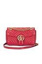 view 1 of 10 BOLSO HOMBRO GUCCI in Hibiscus Red