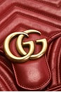 view 5 of 8 BOLSO HOMBRO GUCCI in Hibiscus Red