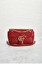 view 2 of 8 Gucci GG Marmont Shoulder Bag in Hibiscus Red