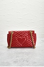 view 3 of 8 Gucci GG Marmont Shoulder Bag in Hibiscus Red