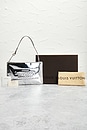 view 9 of 9 Louis Vuitton Limited Edition Monogram Miroir Pochette Platt Shoulder Bag in Silver