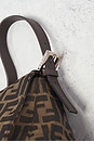 view 8 of 10 Fendi Zucca Mama Forever Baguette Shoulder Bag in Tobacco Brown