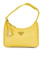 view 1 of 9 Prada Re-Edition 2000 Re-Nylon Shoulder Bag in Yellow