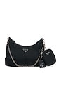 view 1 of 9 Prada Re-Edition 2005 Re-Nylon Shoulder Bag in Black