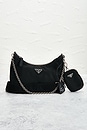 view 2 of 9 Prada Re-Edition 2005 Re-Nylon Shoulder Bag in Black