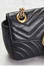view 8 of 10 Gucci Mini GG Marmont Shoulder Bag in Black