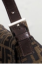 view 8 of 8 Fendi Zucca Mama Forever Baguette Shoulder Bag in Brown