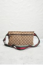 view 3 of 10 Gucci Double Pocket Belt Bag in Brown