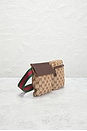 view 4 of 10 Gucci Double Pocket Belt Bag in Brown