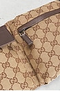 view 8 of 10 Gucci Double Pocket Belt Bag in Brown