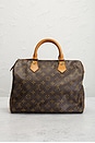 view 2 of 10 Louis Vuitton Monogram Speedy 30 Handbag in Brown