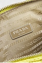 view 6 of 8 Prada Raffia Triangle Shoulder Bag in Yellow