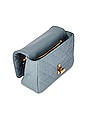 view 4 of 10 Dior Cannage Caro Leather Chain Shoulder Bag in Blue