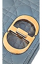 view 8 of 10 Dior Cannage Caro Leather Chain Shoulder Bag in Blue