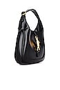 view 4 of 10 Gucci Jackie 1961 Leather 2 Way Shoulder Bag in Black