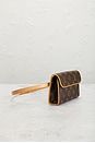 view 4 of 9 Louis Vuitton Monogram Florentine Pochette Belt Bag in Brown