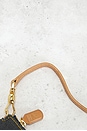 view 8 of 8 Dior Denim Pochette Saddle Bag in Blue