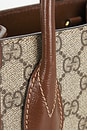 view 7 of 9 Gucci Retro Interlocking G Mini Tote Bag in Brown