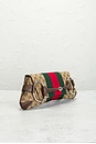 view 4 of 9 Gucci Horsebit Clutch in Brown
