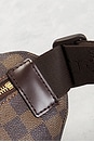 view 8 of 9 Louis Vuitton Damier Ebene Melville Bum Bag in Brown