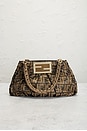 view 2 of 8 Fendi Zucca Mia Tote Bag in Brown