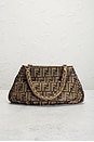 view 3 of 8 Fendi Zucca Mia Tote Bag in Brown