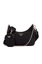 view 1 of 7 SAC PORTÉ ÉPAULE PRADA in Black