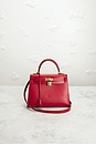 view 2 of 9 SAC À MAIN HERMES in Rouge