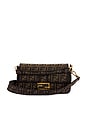 view 1 of 7 Fendi FF 1974 Baguette Shoulder Bag in Tobacco Brown