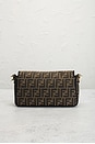 view 3 of 7 Fendi FF 1974 Baguette Shoulder Bag in Tobacco Brown