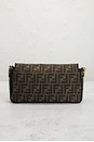 view 3 of 7 Fendi FF 1974 Baguette Zucca Brown WSS in Brown
