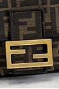 view 6 of 7 Fendi FF 1974 Baguette Shoulder Bag in Tobacco Brown