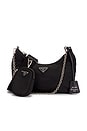 view 1 of 9 Prada Re-Edition 2005 Re-Nylon Shoulder Bag in Black