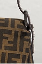 view 8 of 9 Fendi Zucca Mama Baguette Shoulder Bag in Brown