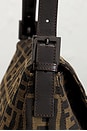 view 9 of 9 Fendi Zucca Mama Baguette Shoulder Bag in Brown