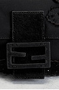 view 6 of 9 Fendi Beaded Baguette Shoulder Bag in Black