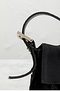 view 7 of 9 Fendi Beaded Baguette Shoulder Bag in Black