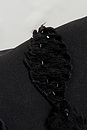 view 8 of 9 Fendi Beaded Baguette Shoulder Bag in Black