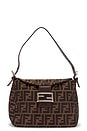 view 1 of 8 Fendi Zucca Shoulder Bag in Brown