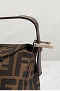 view 7 of 8 Fendi Zucca Shoulder Bag in Brown