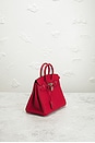view 4 of 9 Hermes Togo Birkin 25 Handbag in Rouge