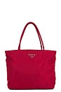 view 1 of 8 Prada Tessuto Tote Bag in Red
