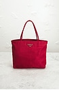 view 2 of 8 Prada Tessuto Tote Bag in Red